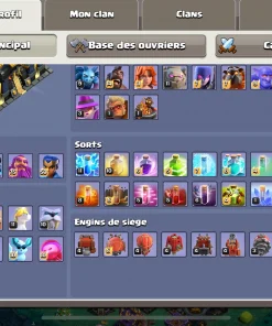 Achat compte clash of clans