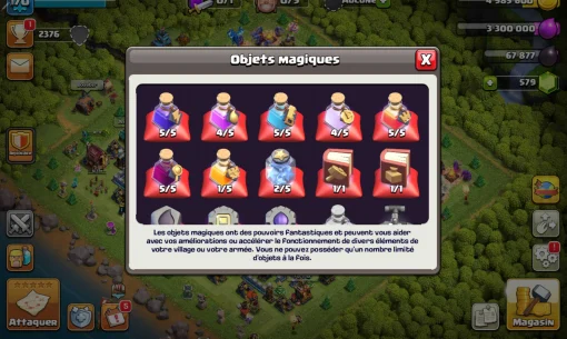 Achat compte clash of clans