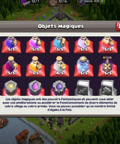 Achat compte clash of clans