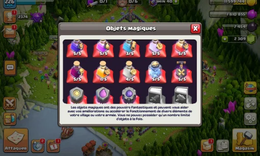 Achat compte clash of clans