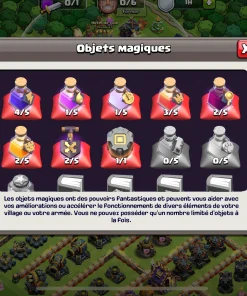 Achat compte clash of clans