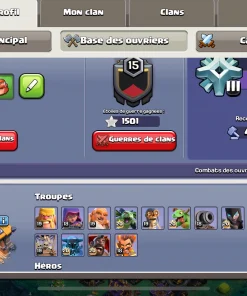 Achat compte clash of clans