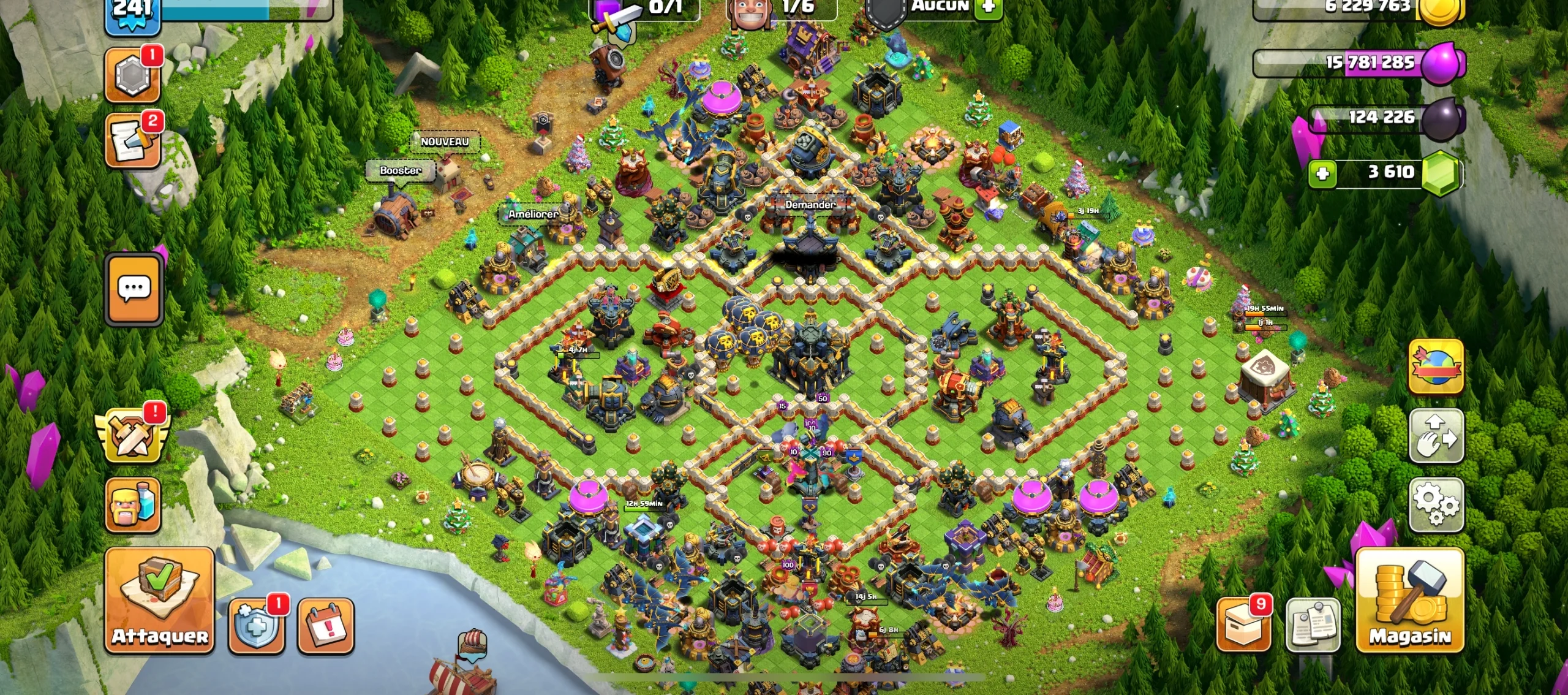 Acheter compte clash of clans