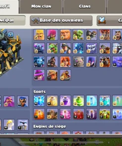 Acheter compte clash of clans