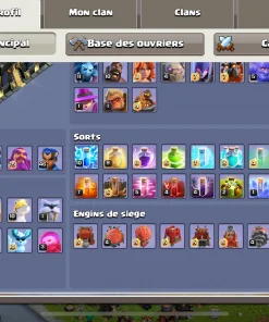 Acheter compte clash of clans