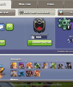 Acheter compte clash of clans