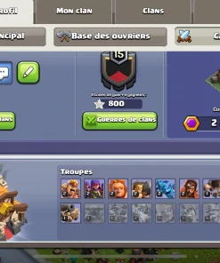 Acheter compte clash of clans