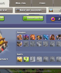 Acheter compte clash of clans