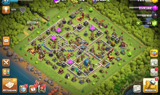 Vendre compte clash of clans