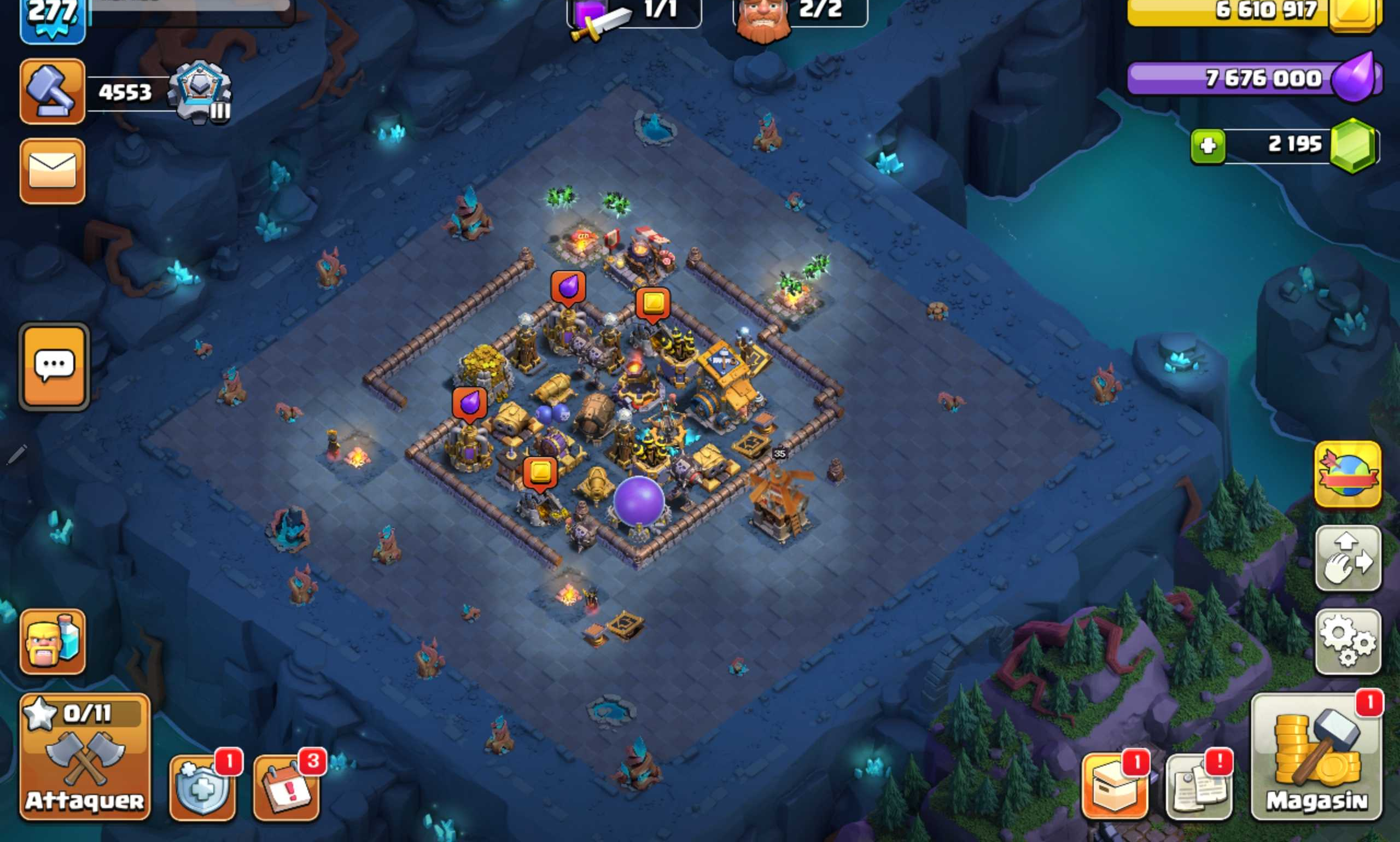 Vendre compte clash of clans
