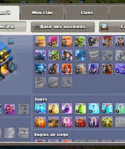 Vendre compte clash of clans