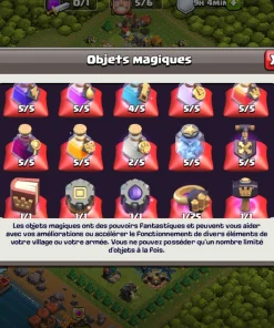 Vendre compte clash of clans