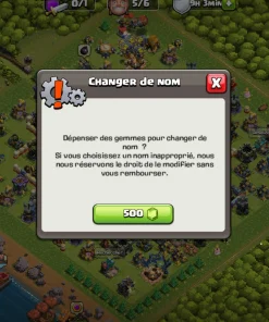 Vendre compte clash of clans