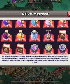 Vendre compte clash of clans