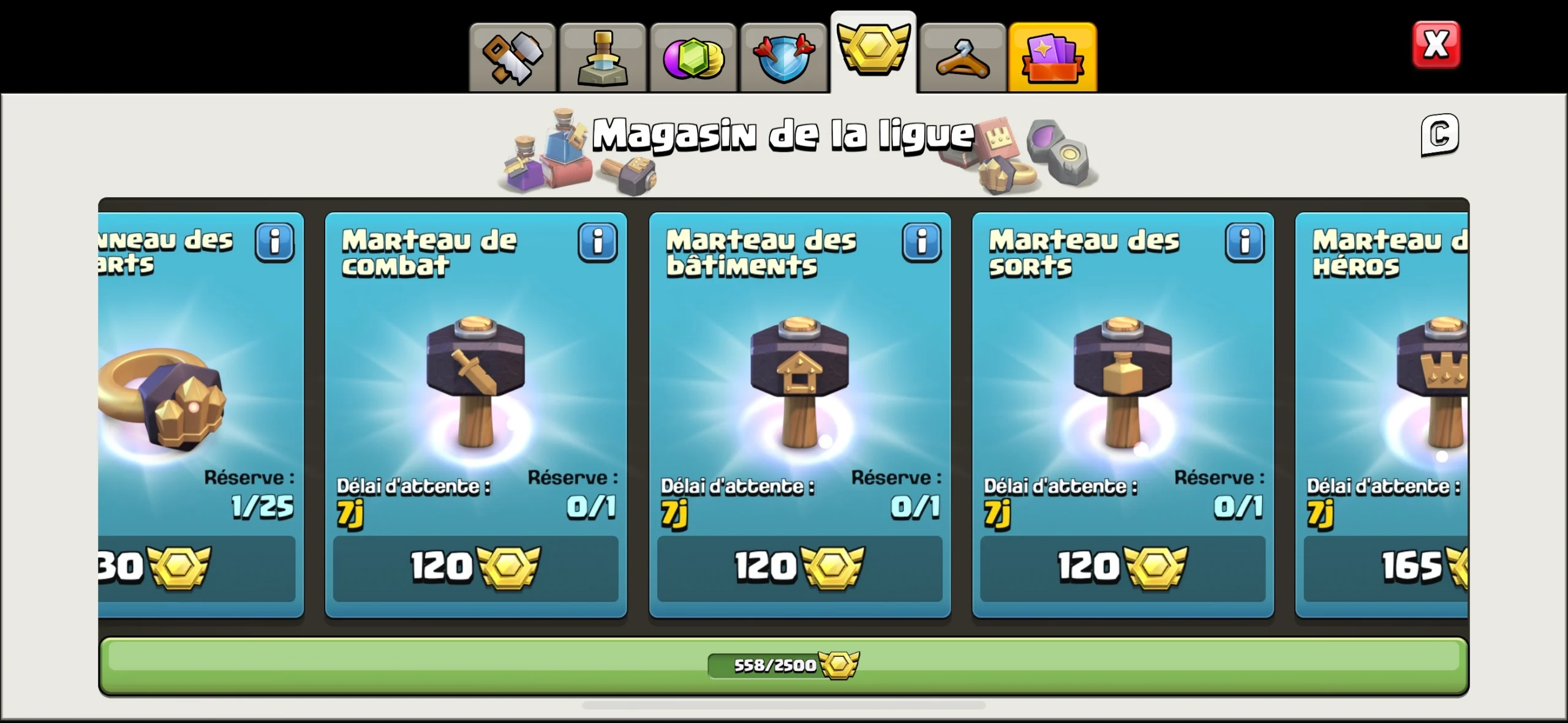 Vendre compte clash of clans