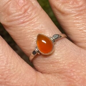 Bague Cornaline T55