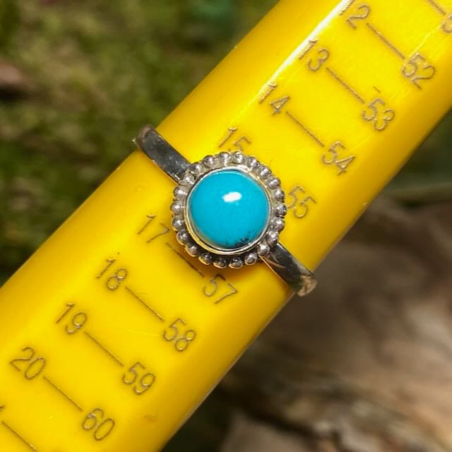 Bague Howlite teintée T56 – Image 2