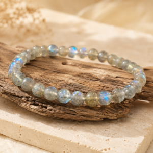 Bracelet en labradorite naturelle