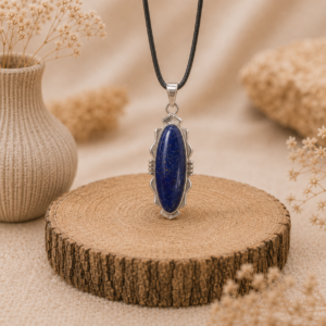 Pendentif en lapis lazuli naturel