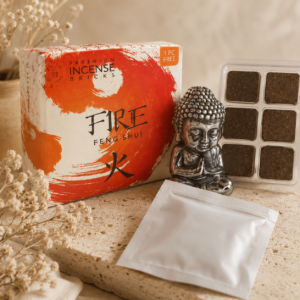 Briques d’encens Feng Shui Feu