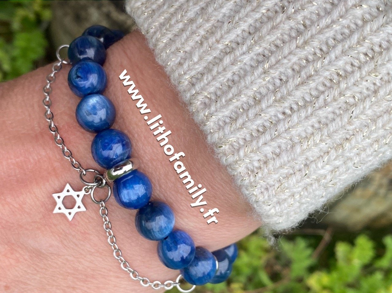 Bracelet Cyanite/ kyanite