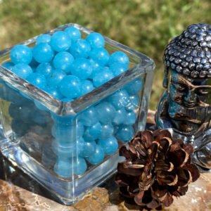 Perles Quartz Bleue