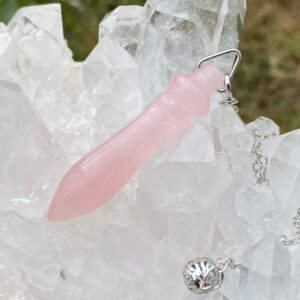 Pendule Thot Quartz Rose
